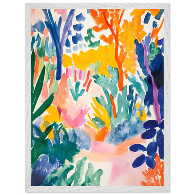 Vibrant Abstract Garden - Vibrantwalls
