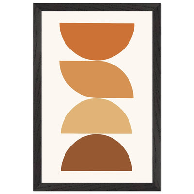 Abstract Desert Landscape Boho Sunset View - Vibrantwalls