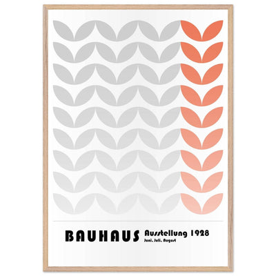 Bauhaus-Style Organic Leaves - Vibrantwalls
