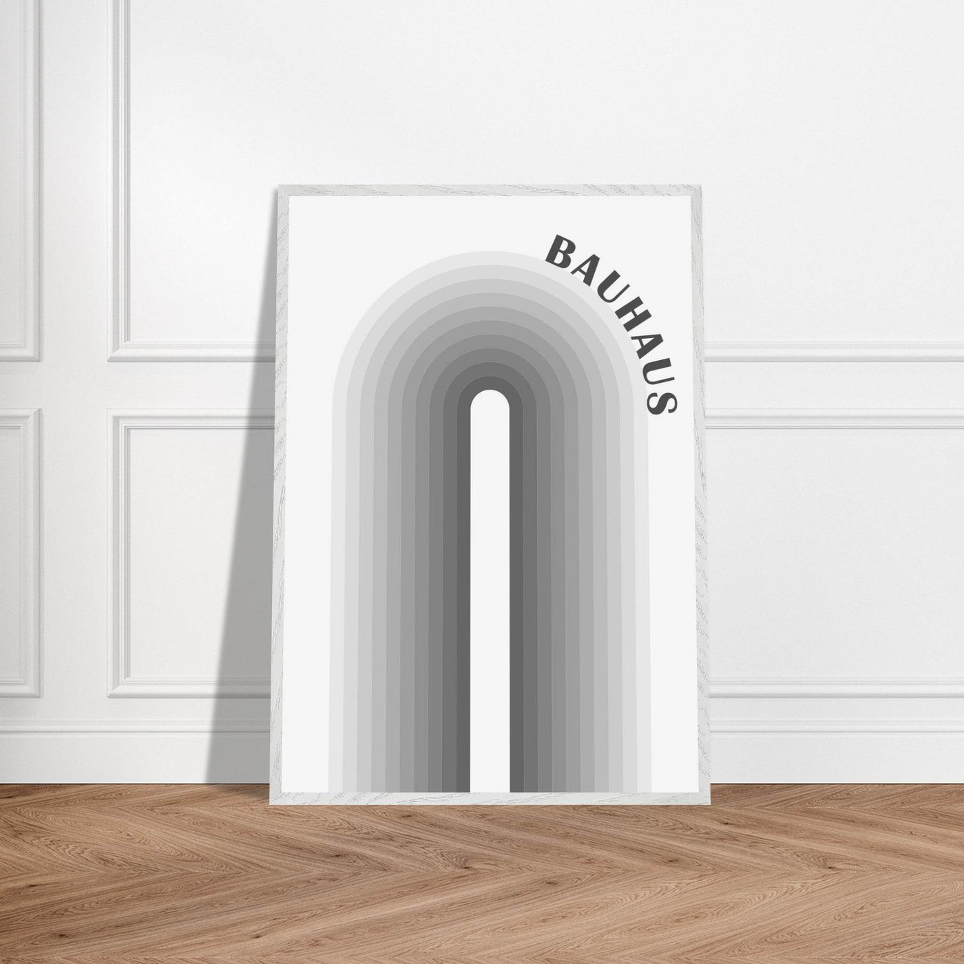 Bauhaus-Style Gradient Arch - Vibrantwalls