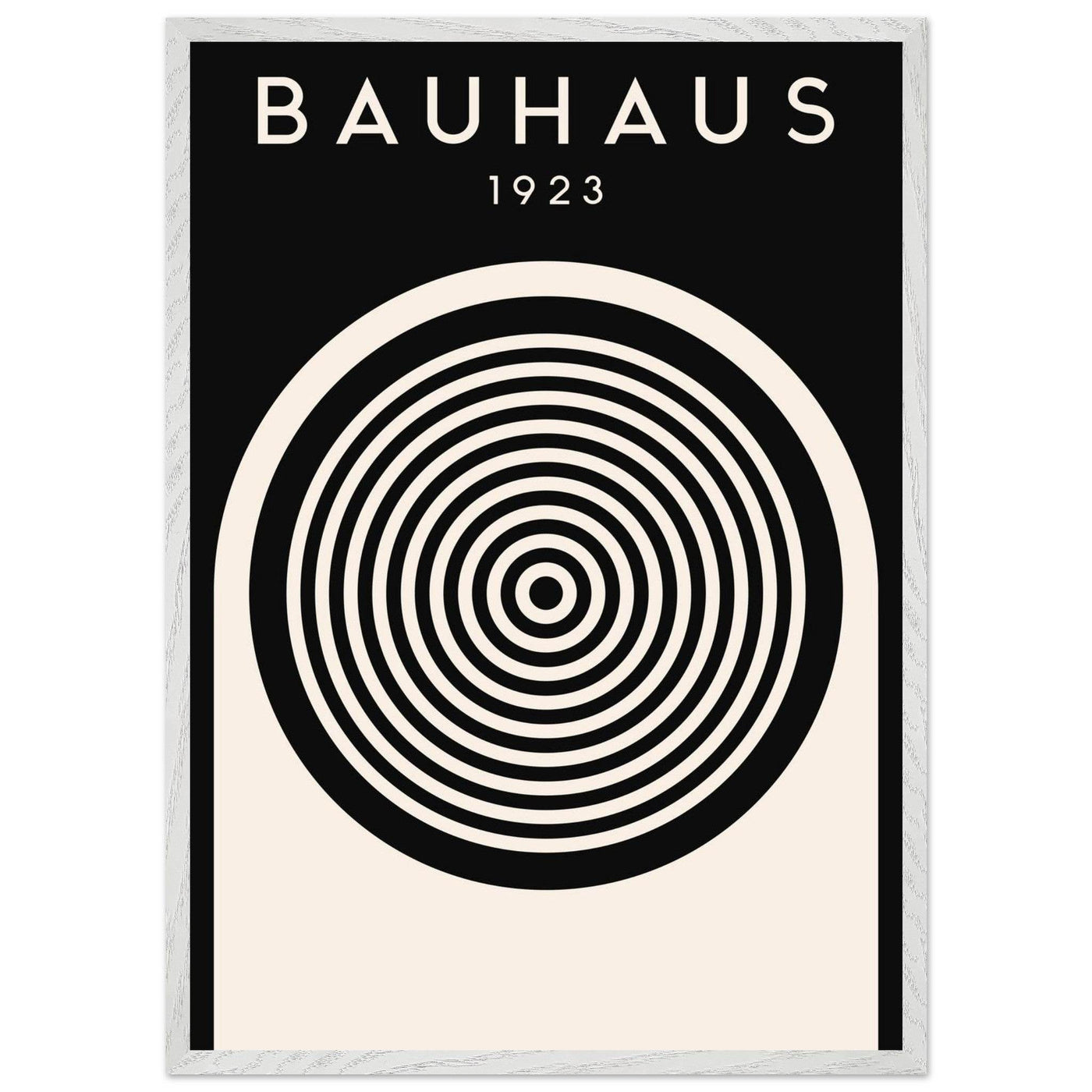Bauhaus Black & Cream - Vibrantwalls