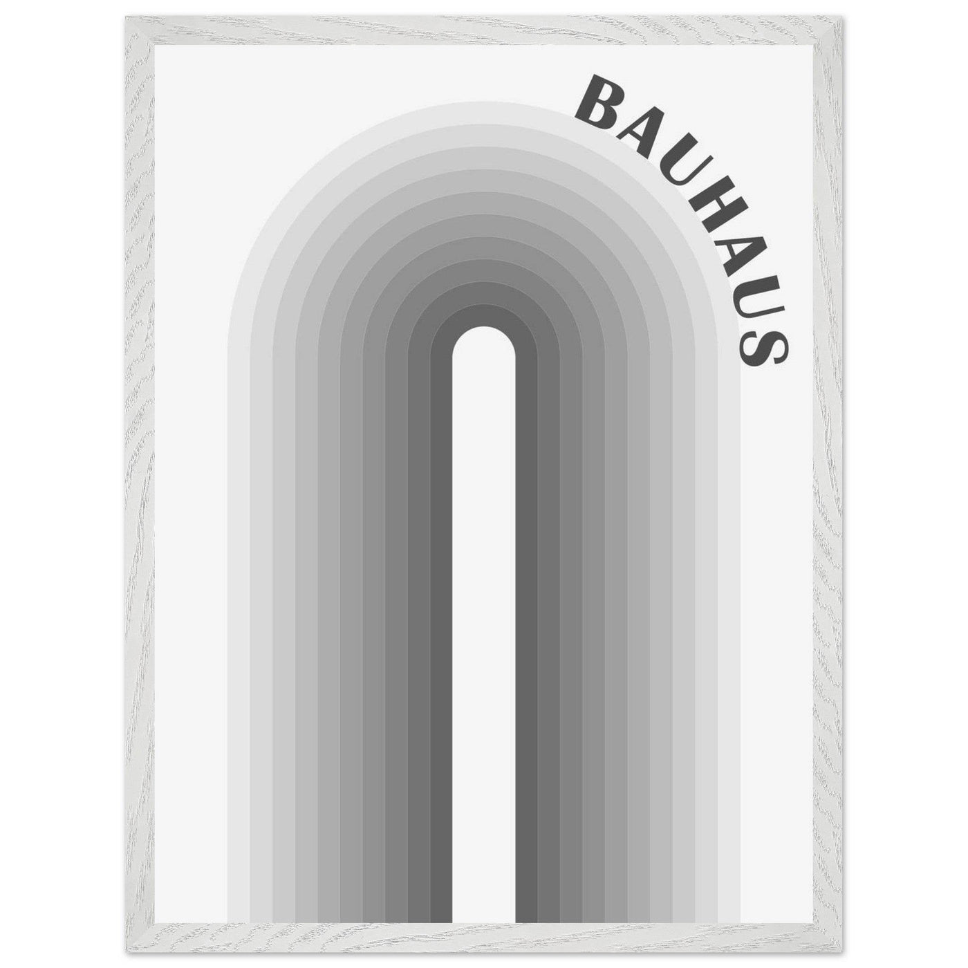 Bauhaus-Style Gradient Arch - Vibrantwalls
