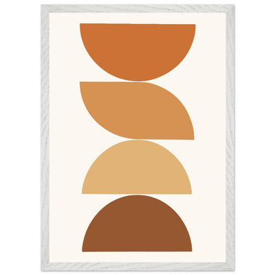 Abstract Desert Landscape Boho Sunset View - Vibrantwalls