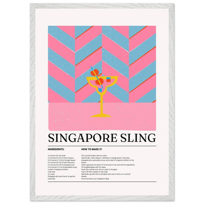 Singapore Sling Cocktail Recipe - Vibrantwalls