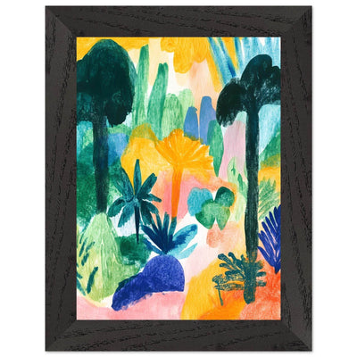 Abstract Tropical - Vibrantwalls