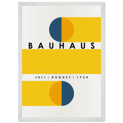 Bauhaus Blue Tunnel Geometric - Vibrantwalls