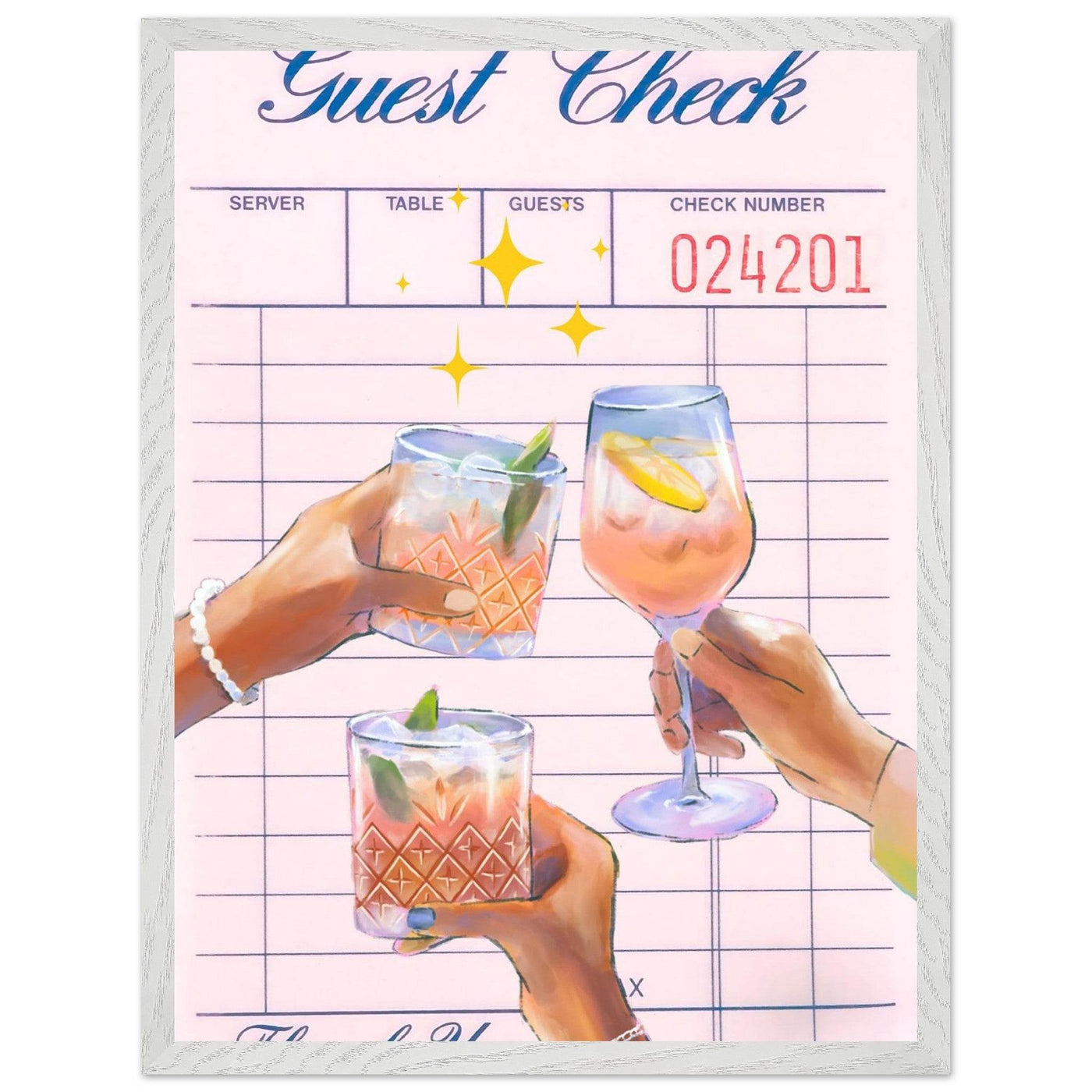 Retro Cocktail Recipe - Vibrantwalls