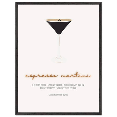 Espresso Martini Cocktail Recipe - Vibrantwalls