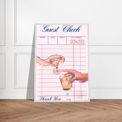 Guest Check Cheers - Vibrantwalls