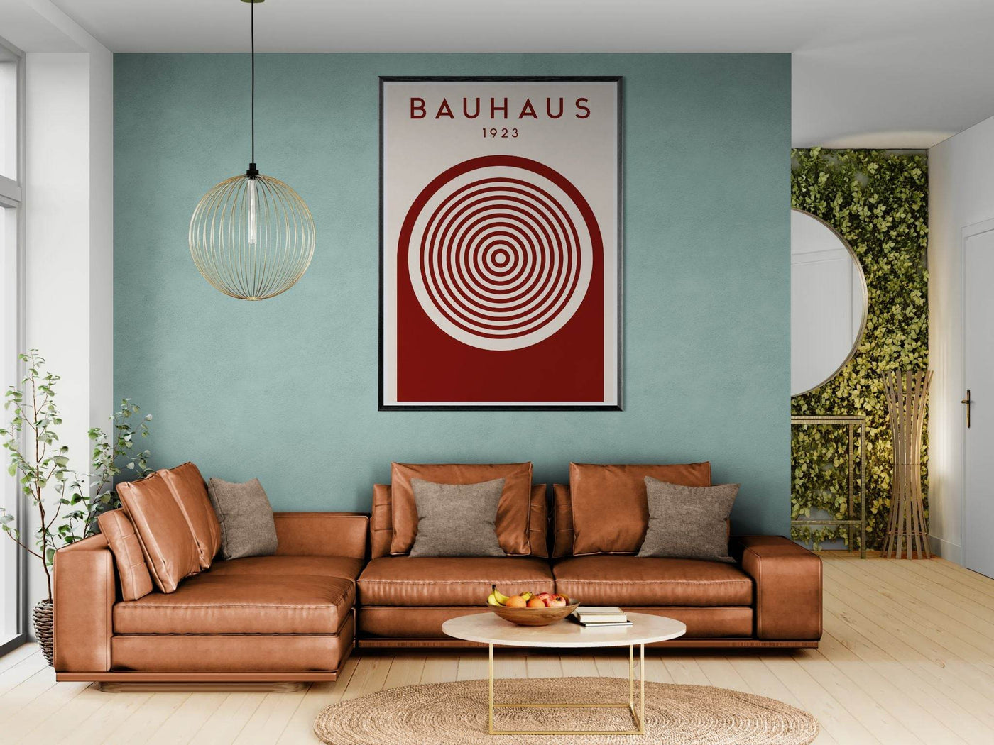 Bauhaus Ausstellung 1923 Concentric Circle - Vibrantwalls