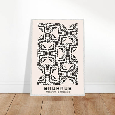 Bauhaus Black & Beige - Vibrantwalls