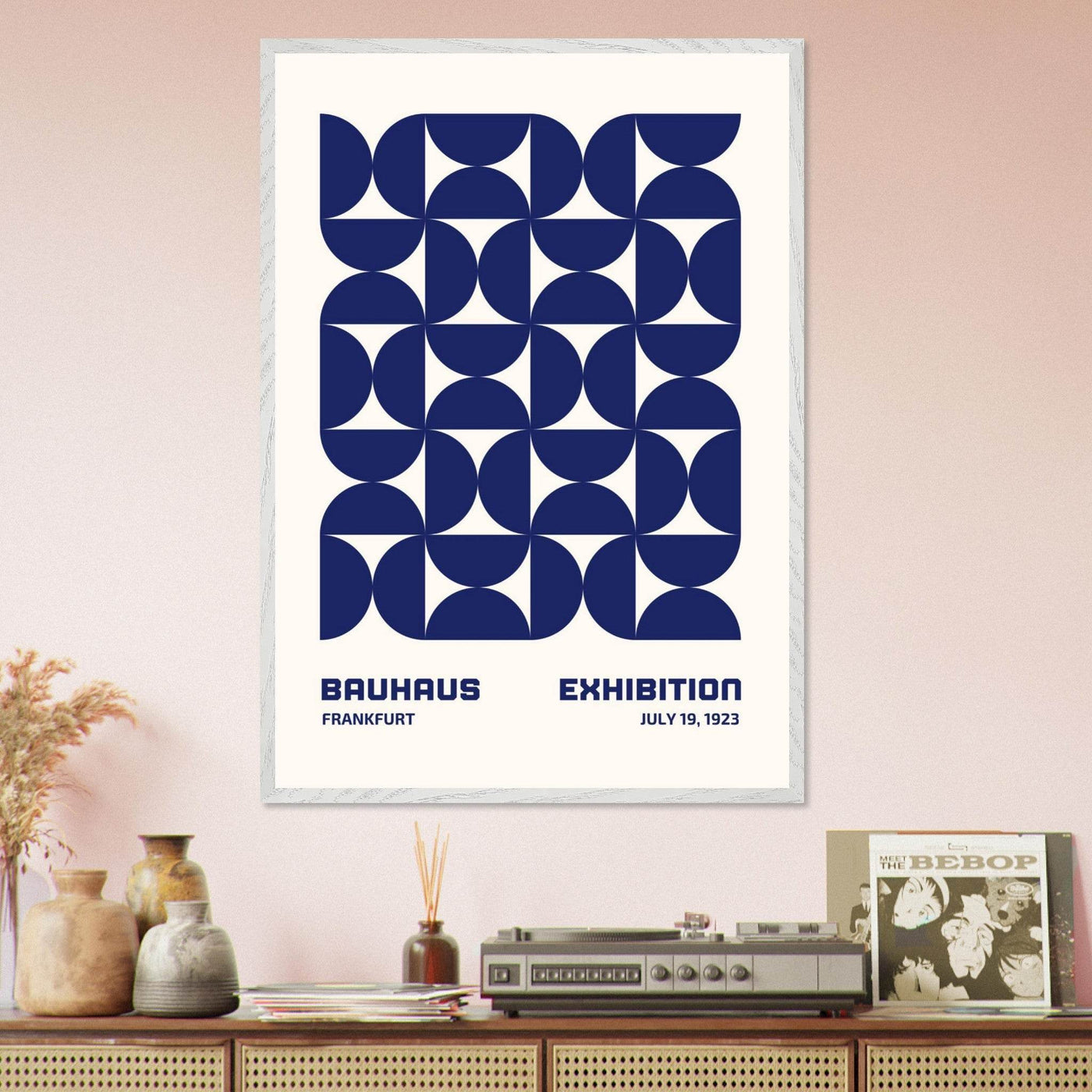 Bauhaus Geometric Abstract - Vibrantwalls