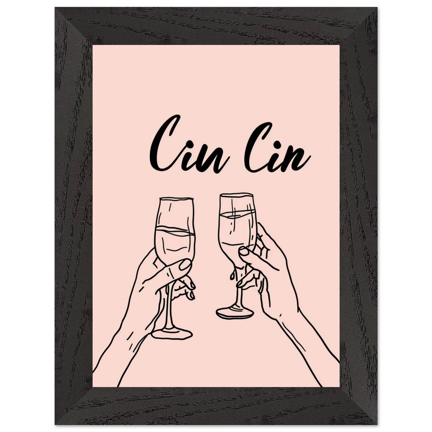 Cin Cin Toast Art Print - Vibrantwalls