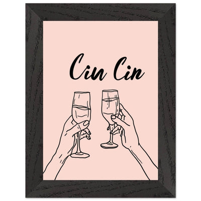 Cin Cin Toast Art Print - Vibrantwalls