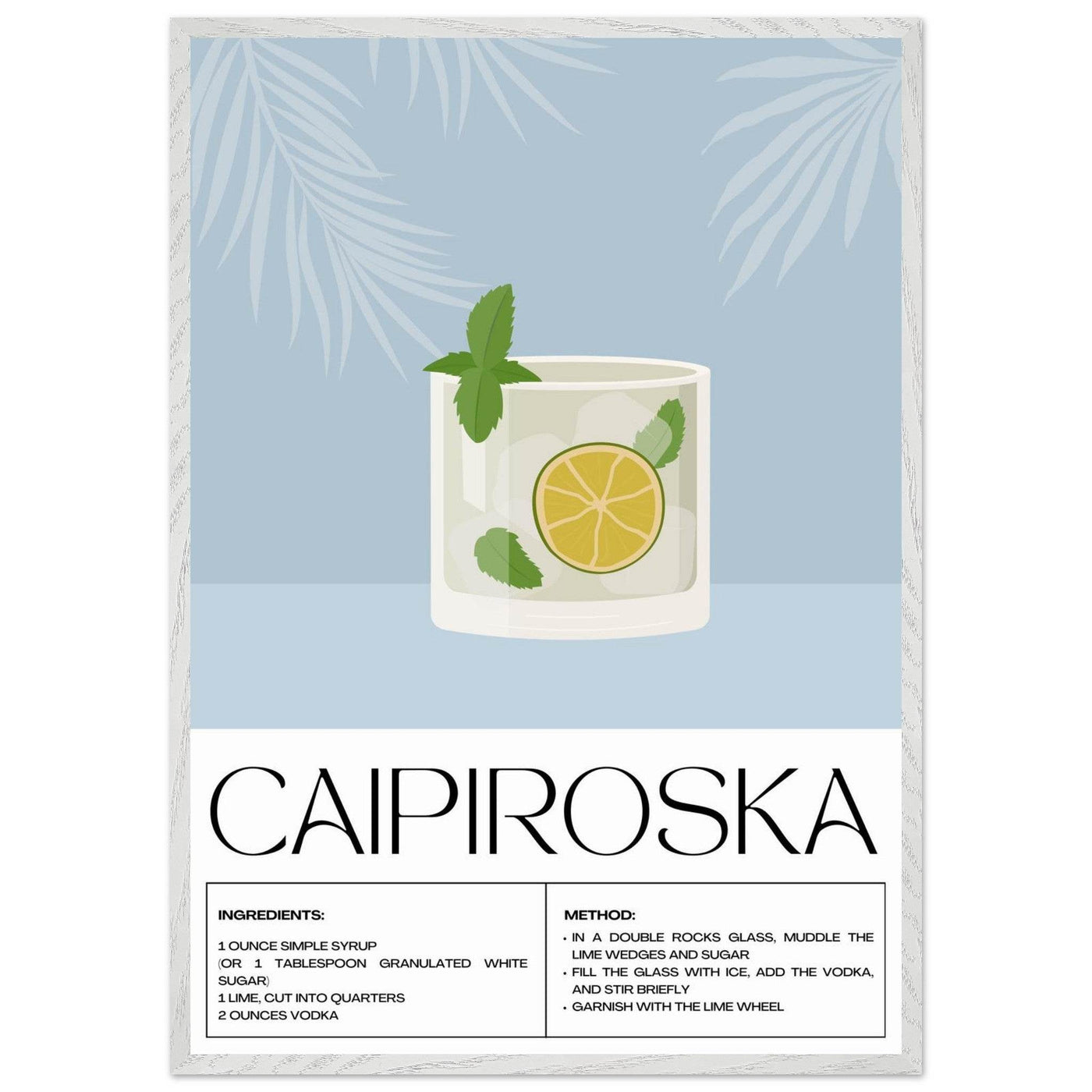 Caipiroska Cocktail Recipe - Vibrantwalls