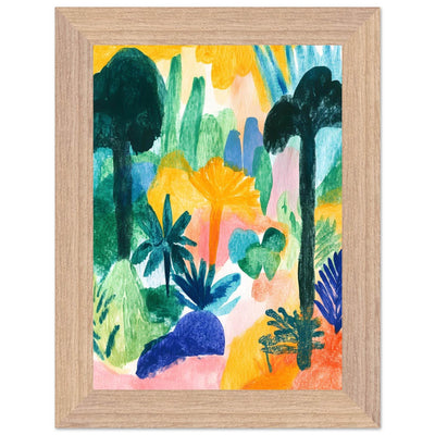Abstract Tropical - Vibrantwalls