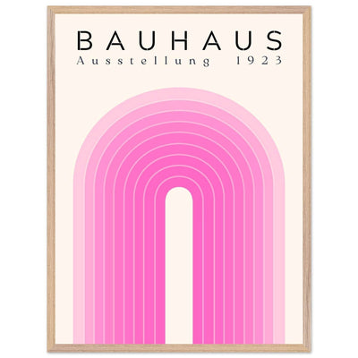 Bauhaus Pink Gradient Arch - Vibrantwalls