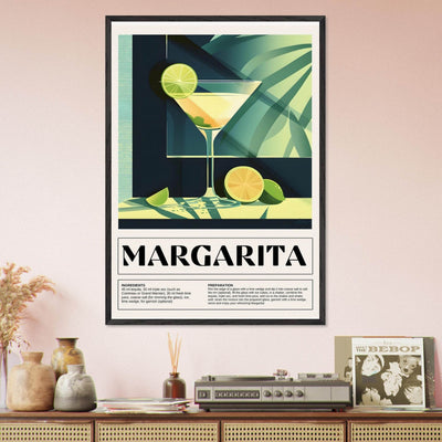 Margarita Cocktail - Vibrantwalls