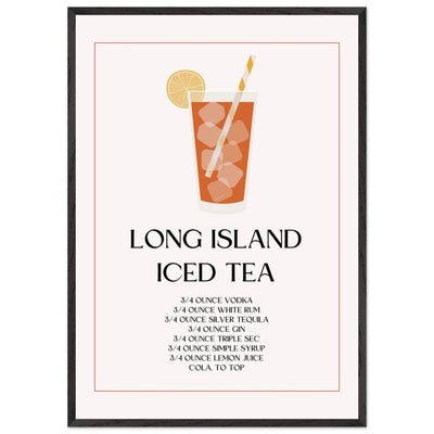 Long Island Iced Tea Recipe Strong Cocktail - Vibrantwalls