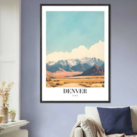 Denver Colorado Wall Art - Vibrantwalls