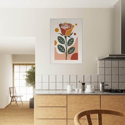 Boho Rose Art - Vibrantwalls