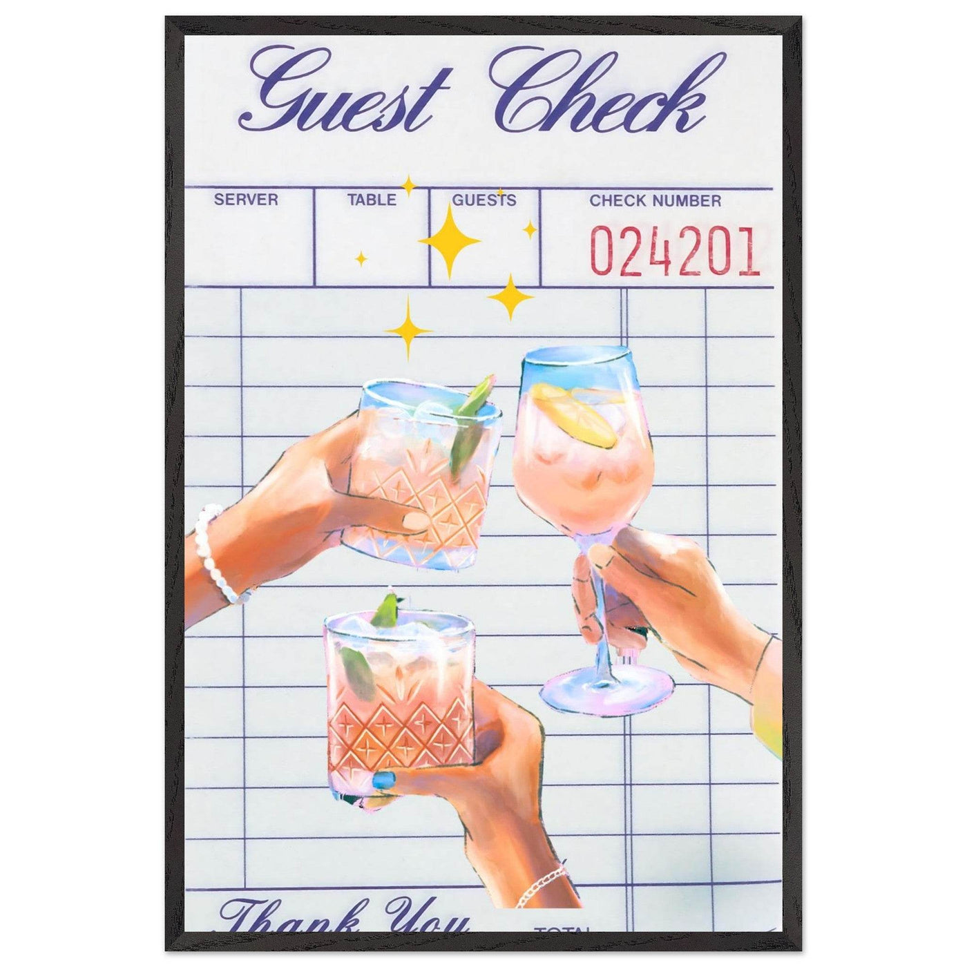 Gin & Tonic Cheers - Vibrantwalls