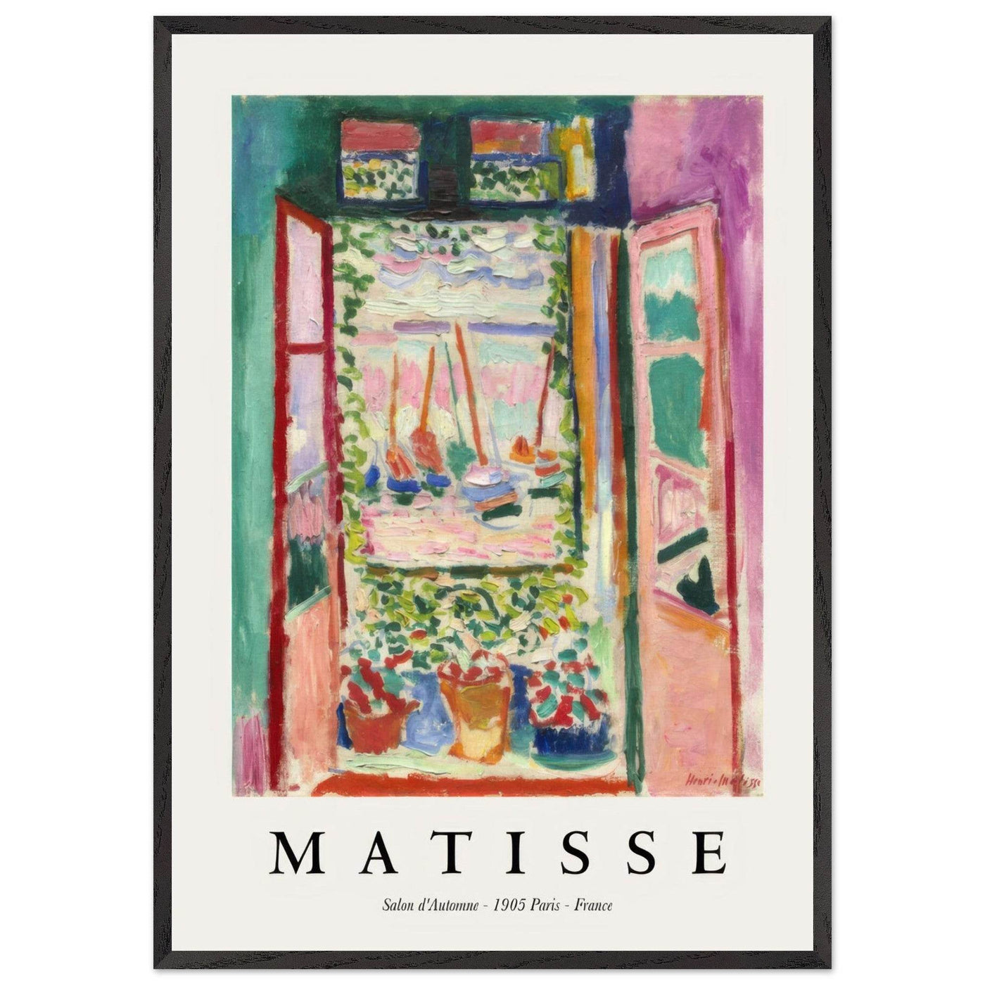 Matisse Open Window Art - Captivating Piece for Modern Decor - Vibrantwalls