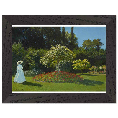 Woman in the Garden Art: Elegant Decor for Nature Lovers - Vibrantwalls