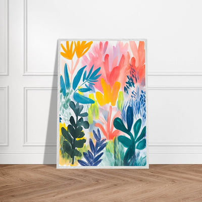 Abstract Floral Henri Matisse Botanical - Vibrantwalls