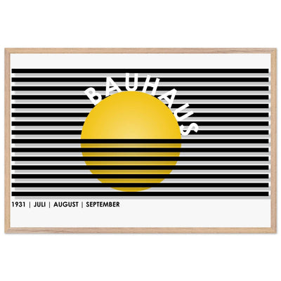 Bauhaus-Style 'The Blue Tunnel' 1931 - Vibrantwalls