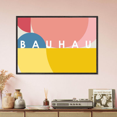 Bauhaus-Style 'The Blue Tunnel' - Vibrantwalls