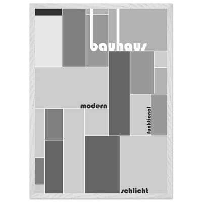 Bauhaus-Style Grid - Vibrantwalls