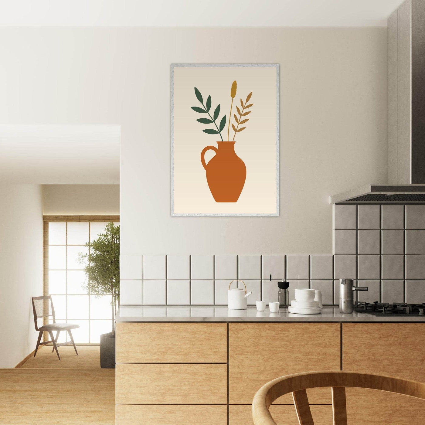 Abstract Desert Botanicals - Vibrantwalls