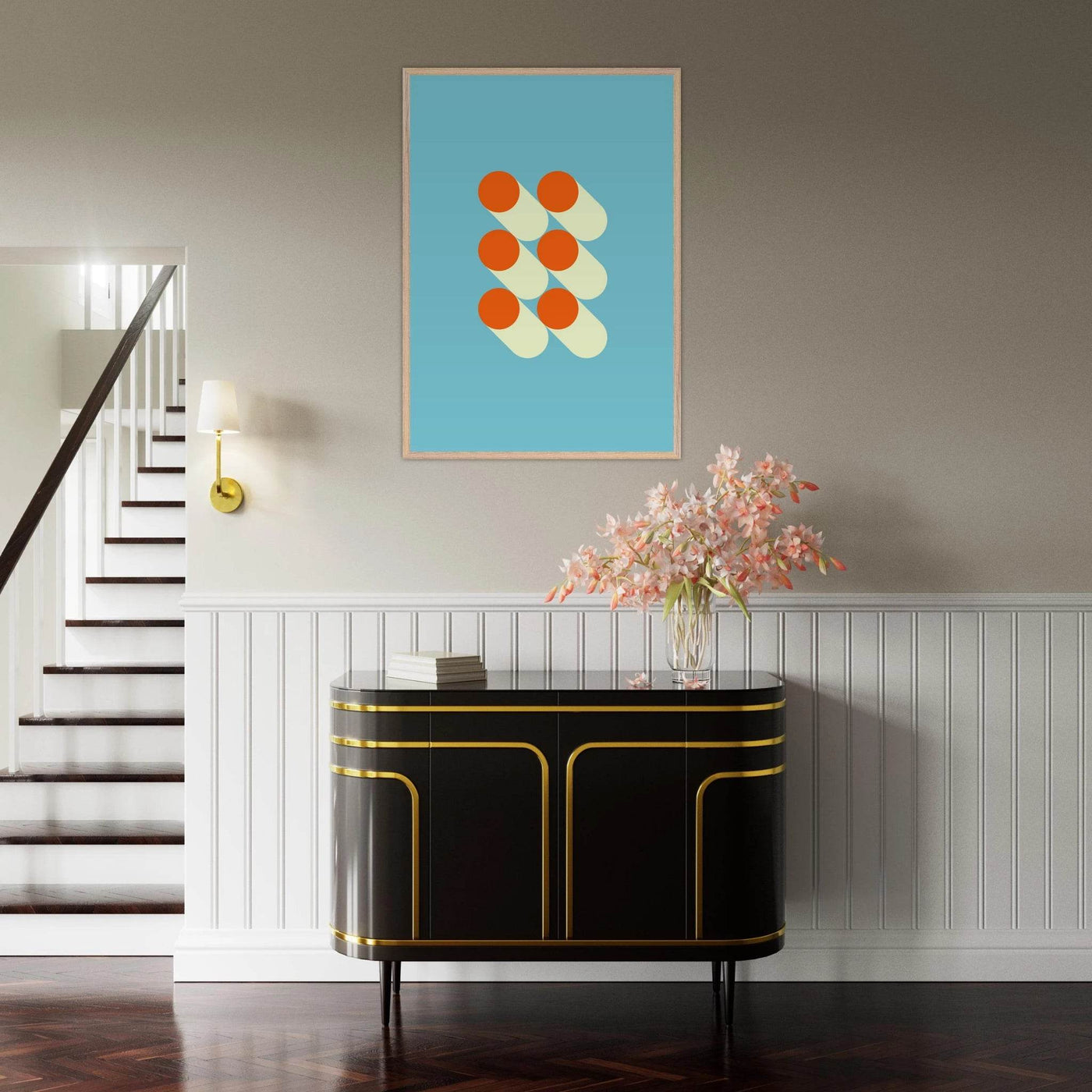 Abstract Geometric Print - Vibrantwalls