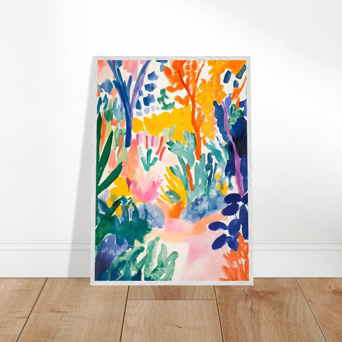Vibrant Abstract Garden - Vibrantwalls