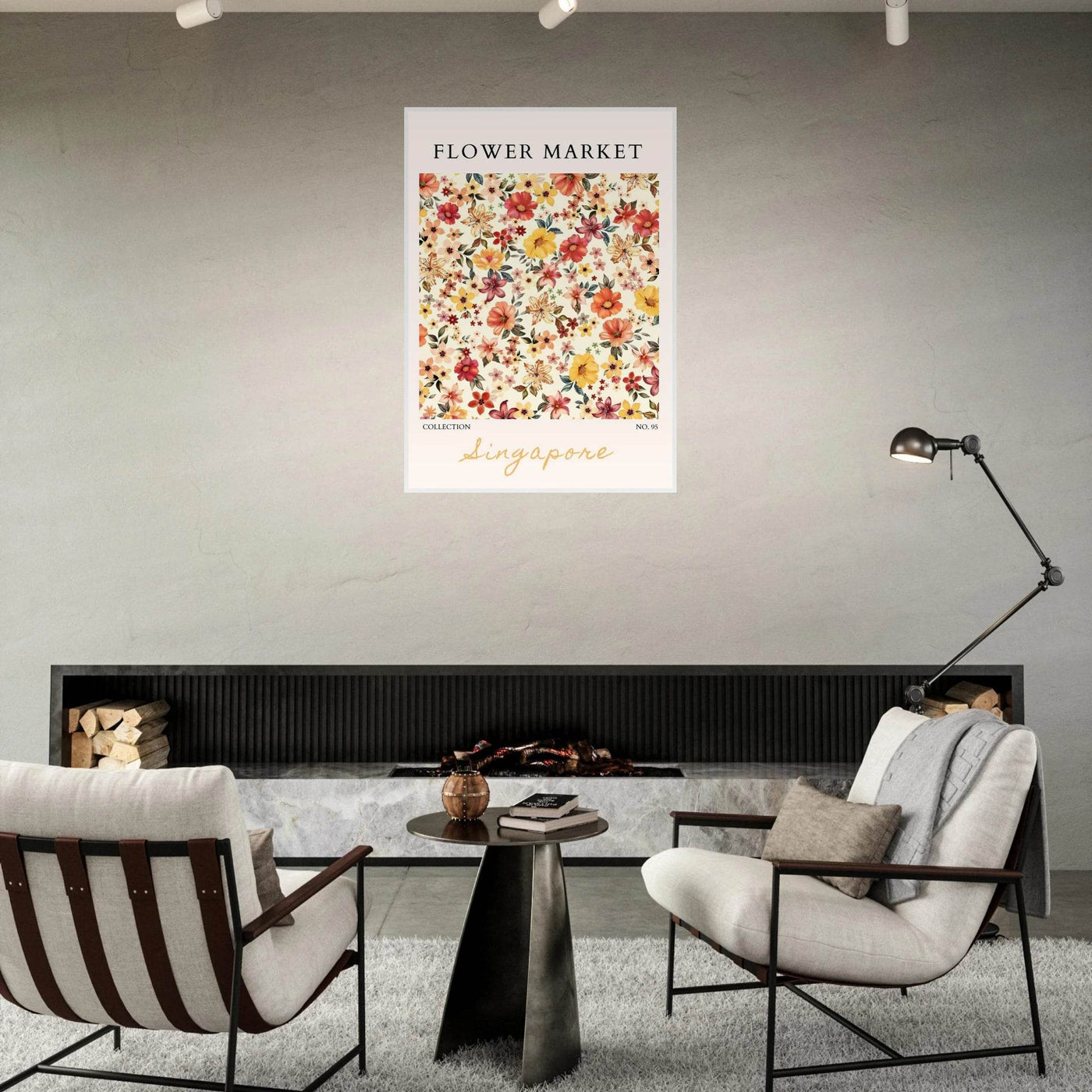 Flower Market Collection Framed Posters – Vibrant Floral Art Prints | Ready-to-Hang in Your Choice of Frame - Vibrantwalls