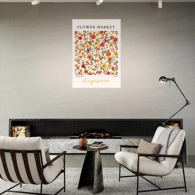 Flower Market Collection Framed Posters – Vibrant Floral Art Prints | Ready-to-Hang in Your Choice of Frame - Vibrantwalls