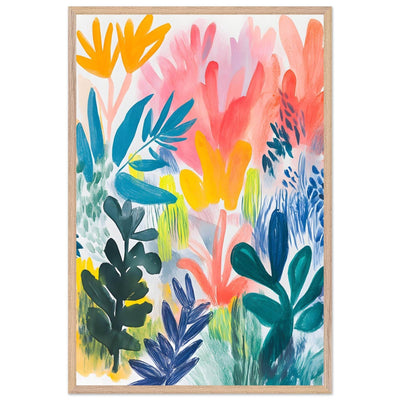 Abstract Floral Henri Matisse Botanical - Vibrantwalls