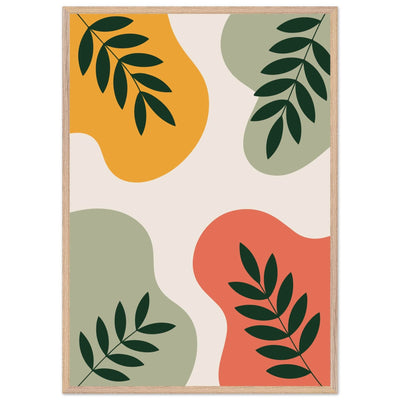 Abstract Botanical Art - Vibrantwalls