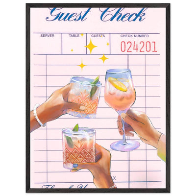 Retro Cocktail Recipe - Vibrantwalls