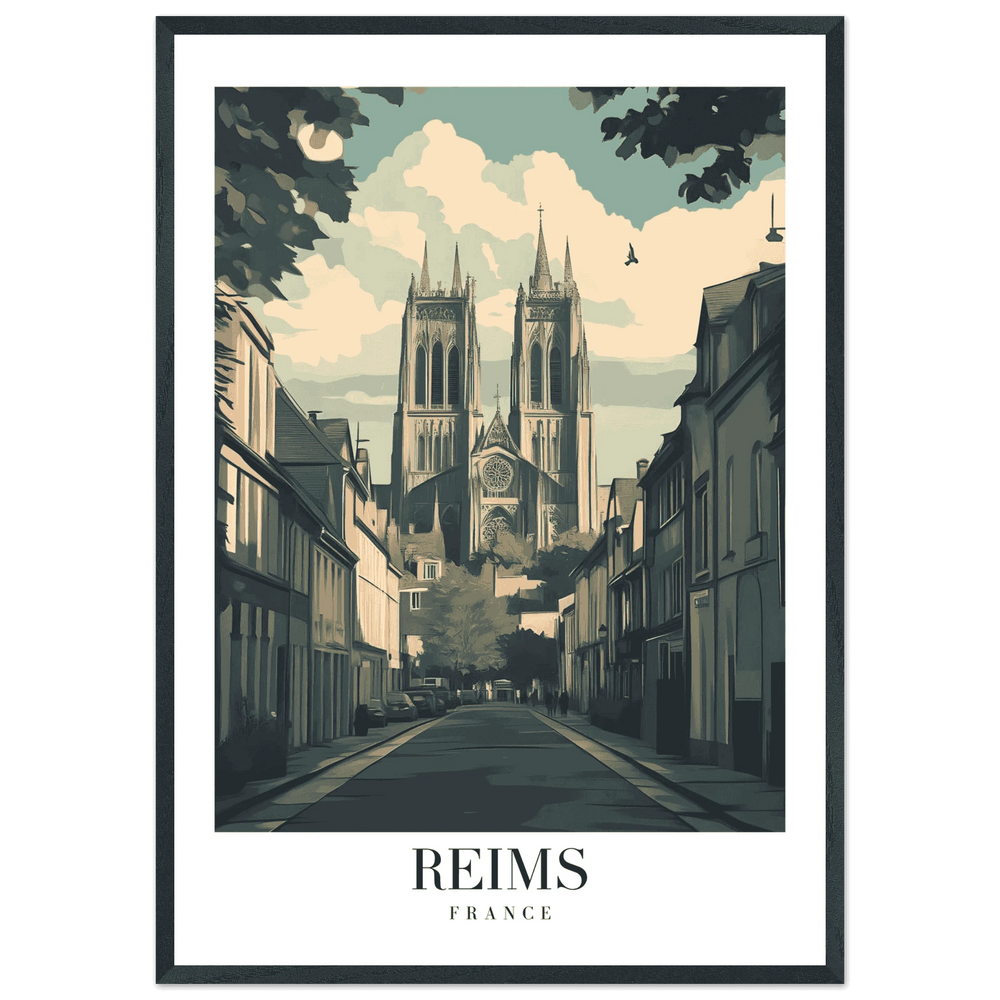 Reims France Wall Art - Vibrantwalls