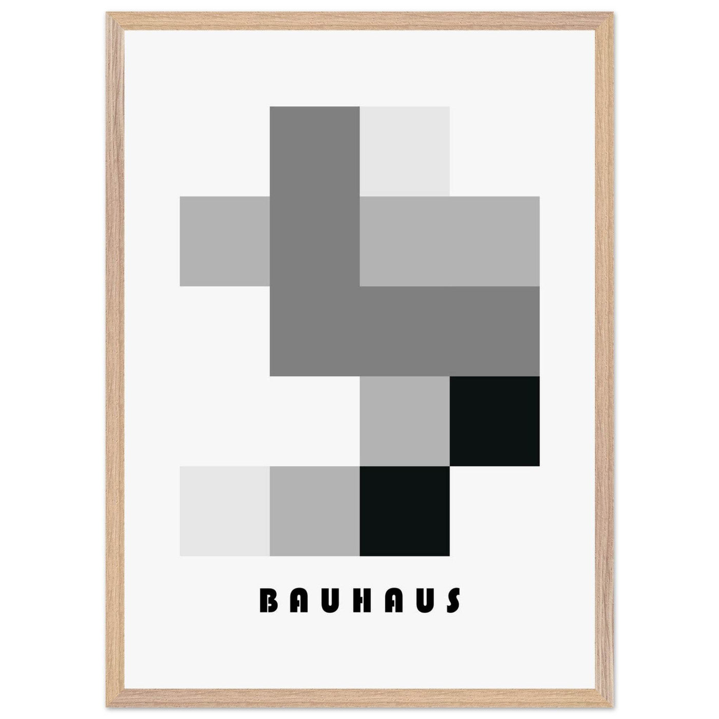 Bauhaus-Style Abstract Geometric - Vibrantwalls