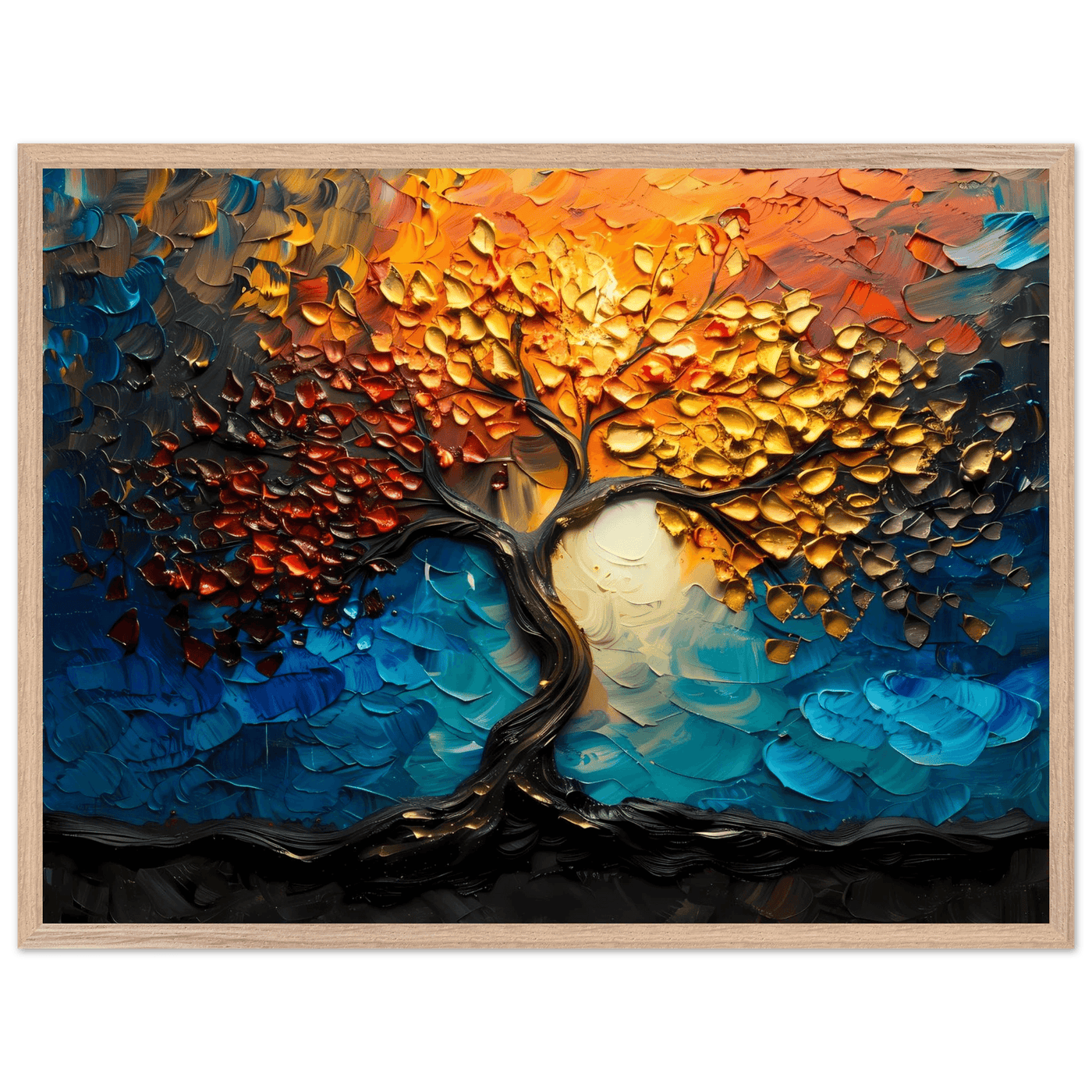 The Tree of Life Premium Wooden - Vibrantwalls