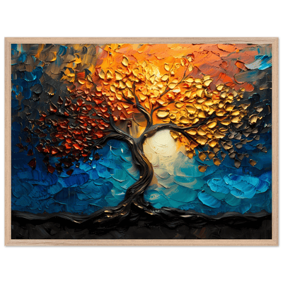 The Tree of Life Premium Wooden - Vibrantwalls