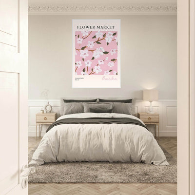 Sakura Pink Bloom Framed Poster – Delicate Floral Art Print | Ready-to-Hang in Your Choice of Frame - Vibrantwalls