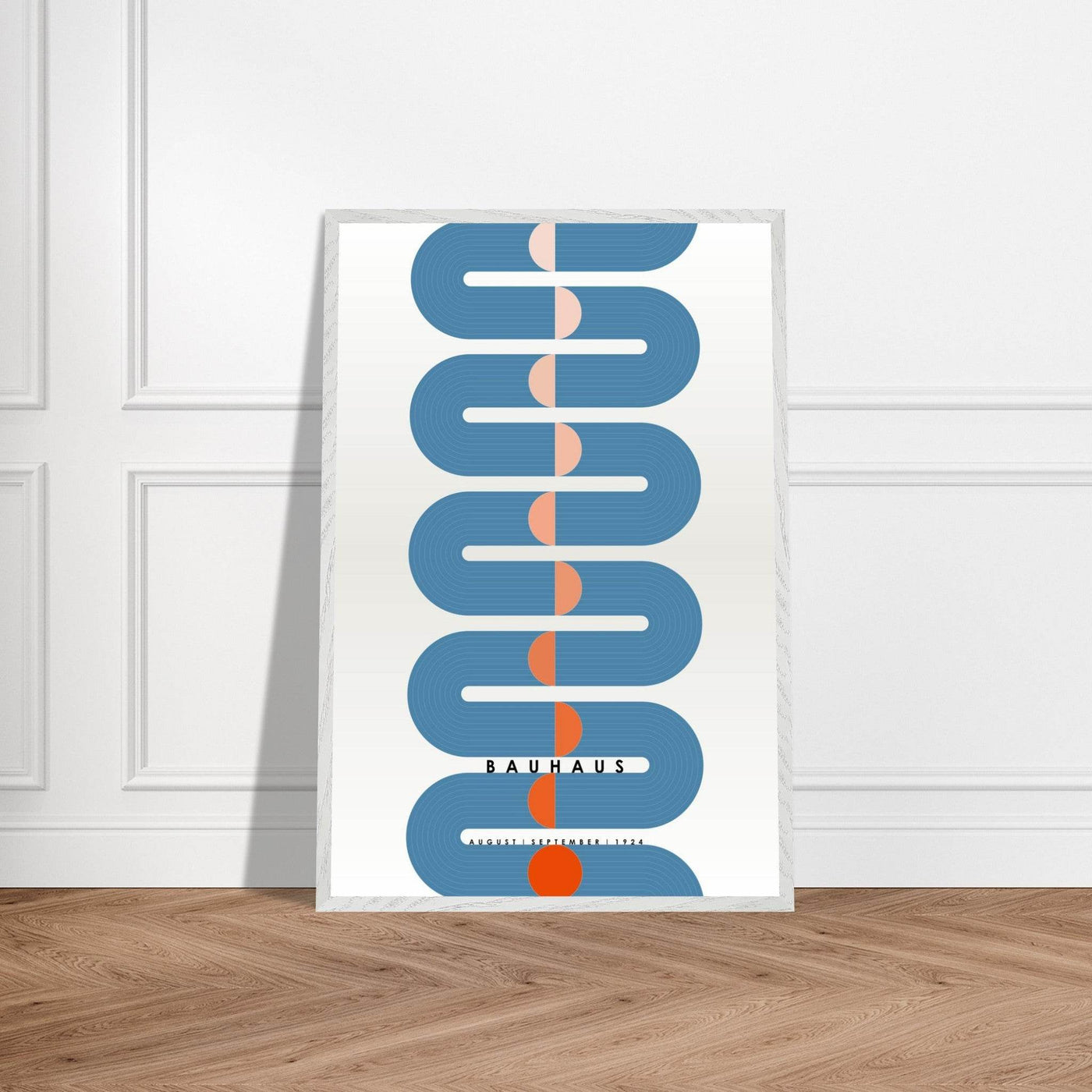 Bauhaus-Style Geometric Elegance - Vibrantwalls