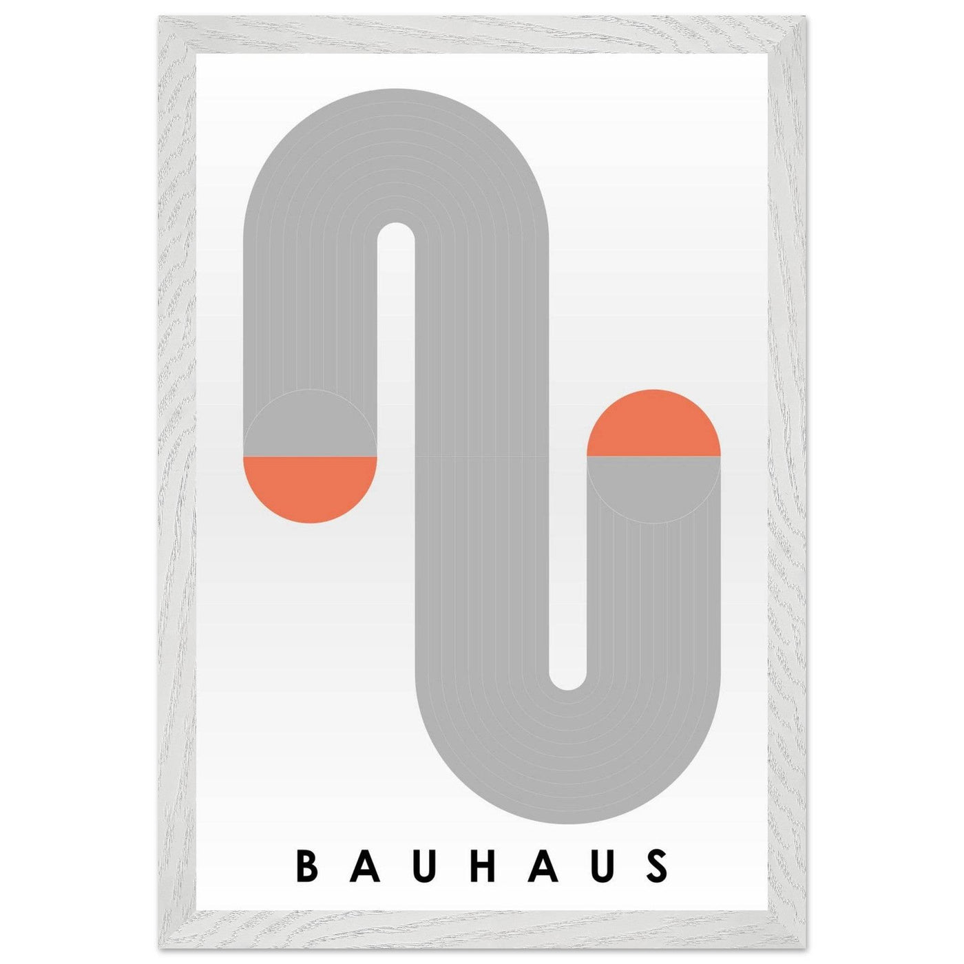 Bauhaus-Style The Blue Tunnel - Vibrantwalls