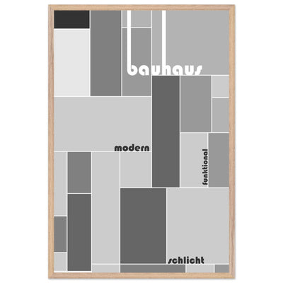 Bauhaus-Style Grid - Vibrantwalls