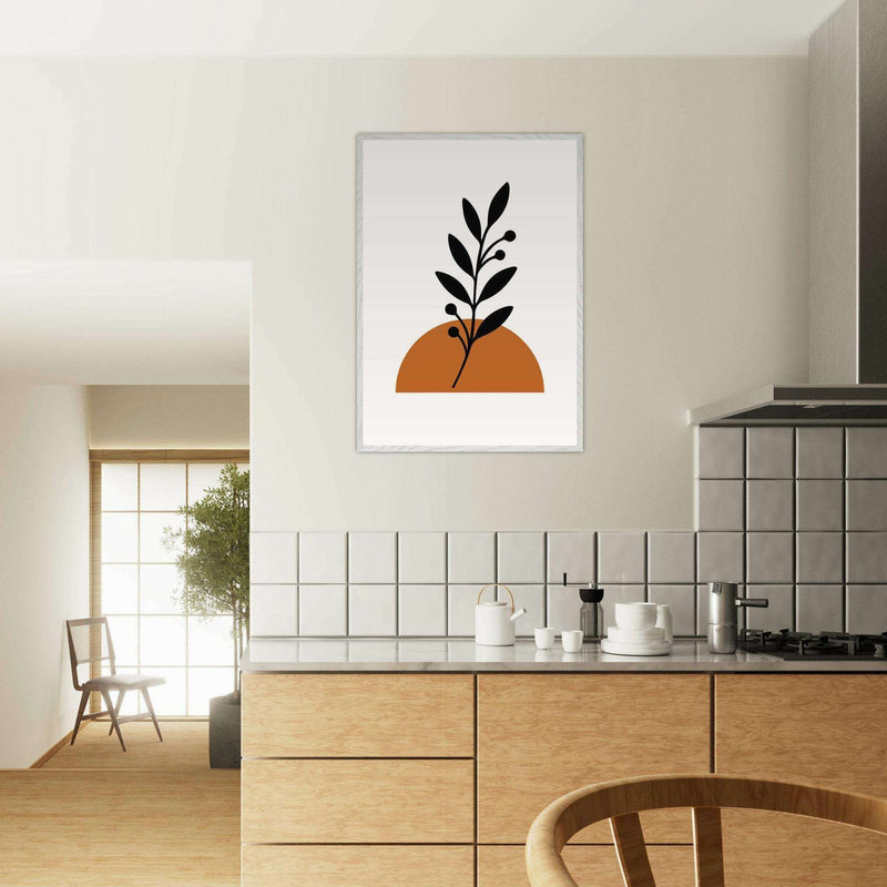 Botanical Sunset Nature Inspired Wall Art - Vibrantwalls