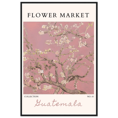 Pink Blossom Nature Framed Poster – Serene Floral Art Print | Ready-to-Hang in Multiple Sizes & Frame Finishes - Vibrantwalls